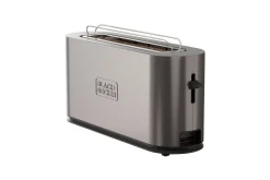 Brødrister Black+Decker 1 rom Rustfritt Stål