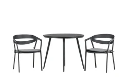 Break Cafégruppe Rund 90 cm + 2 Slit Spisestol