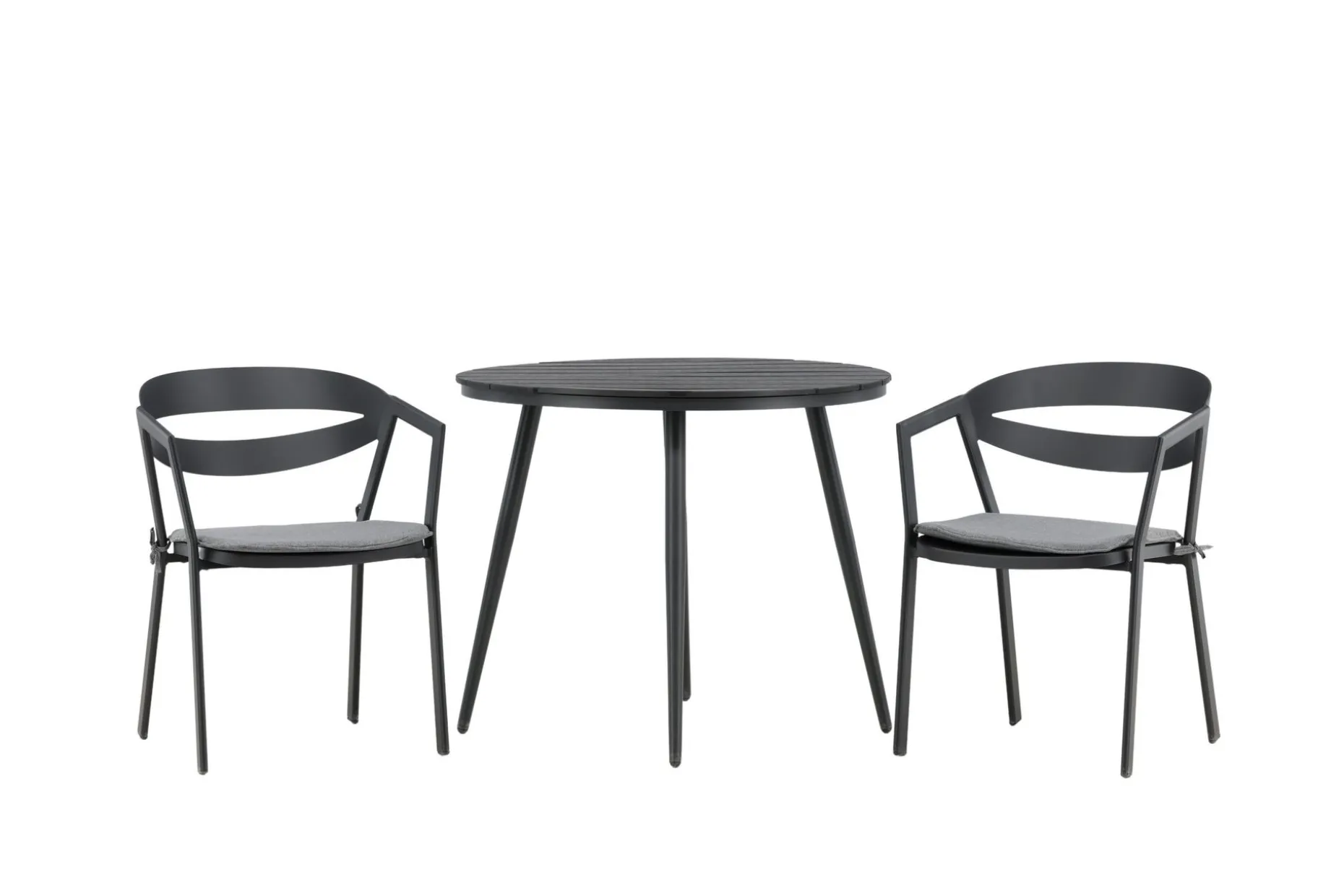 Break Cafégruppe Rund 90 cm + 2 Slit Spisestol