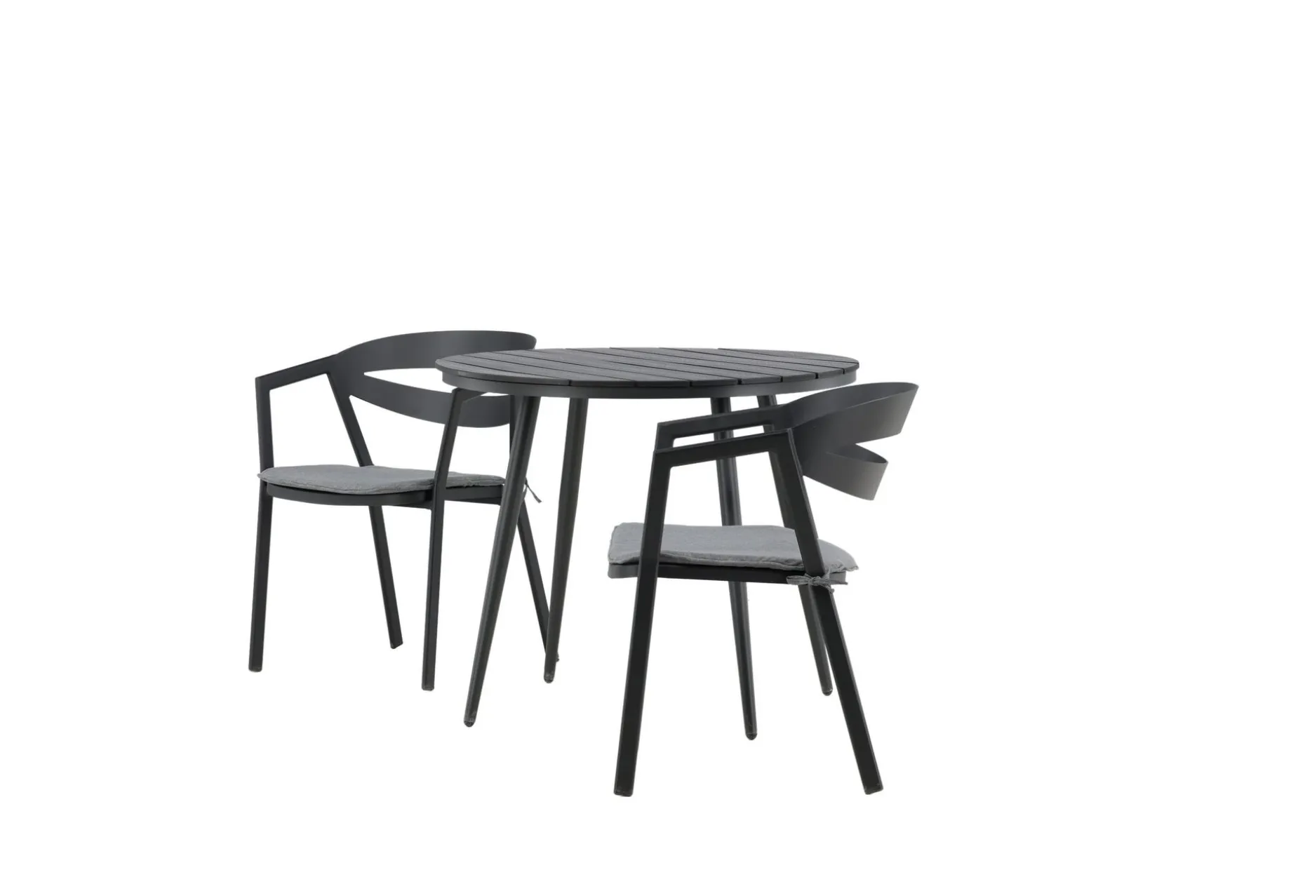 Break Cafégruppe Rund 90 cm + 2 Slit Spisestol