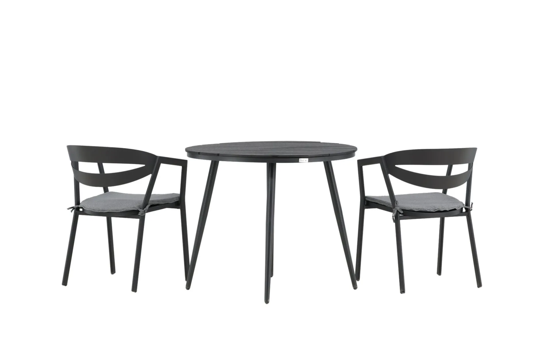 Break Cafégruppe Rund 90 cm + 2 Slit Spisestol