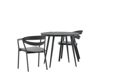 Break Cafégruppe Rund 90 cm + 2 Slit Spisestol
