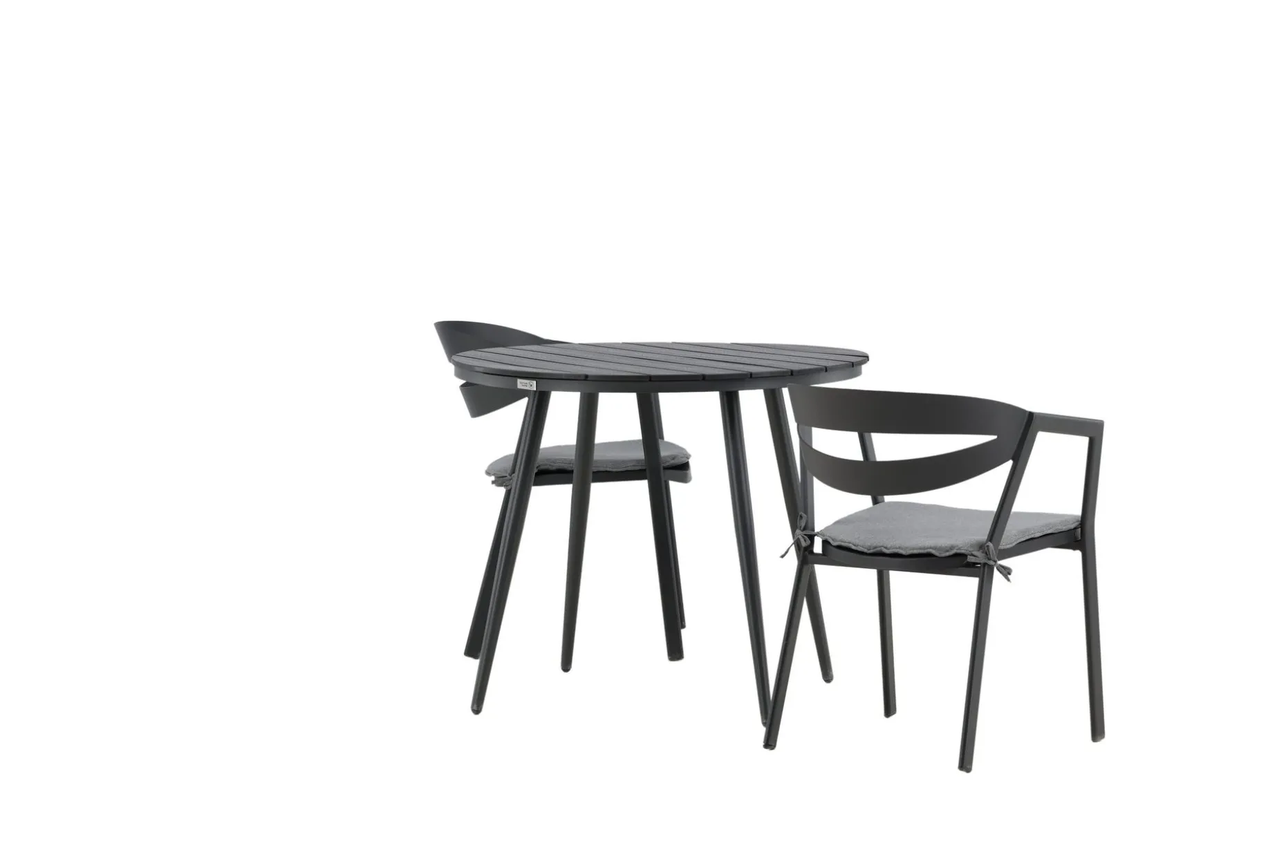Break Cafégruppe Rund 90 cm + 2 Slit Spisestol