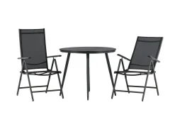 Break Cafésett Rundt Ø90 cm + 2 Break Posisjonsstol