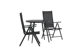 Break Cafésett Rundt Ø90 cm + 2 Break Posisjonsstol