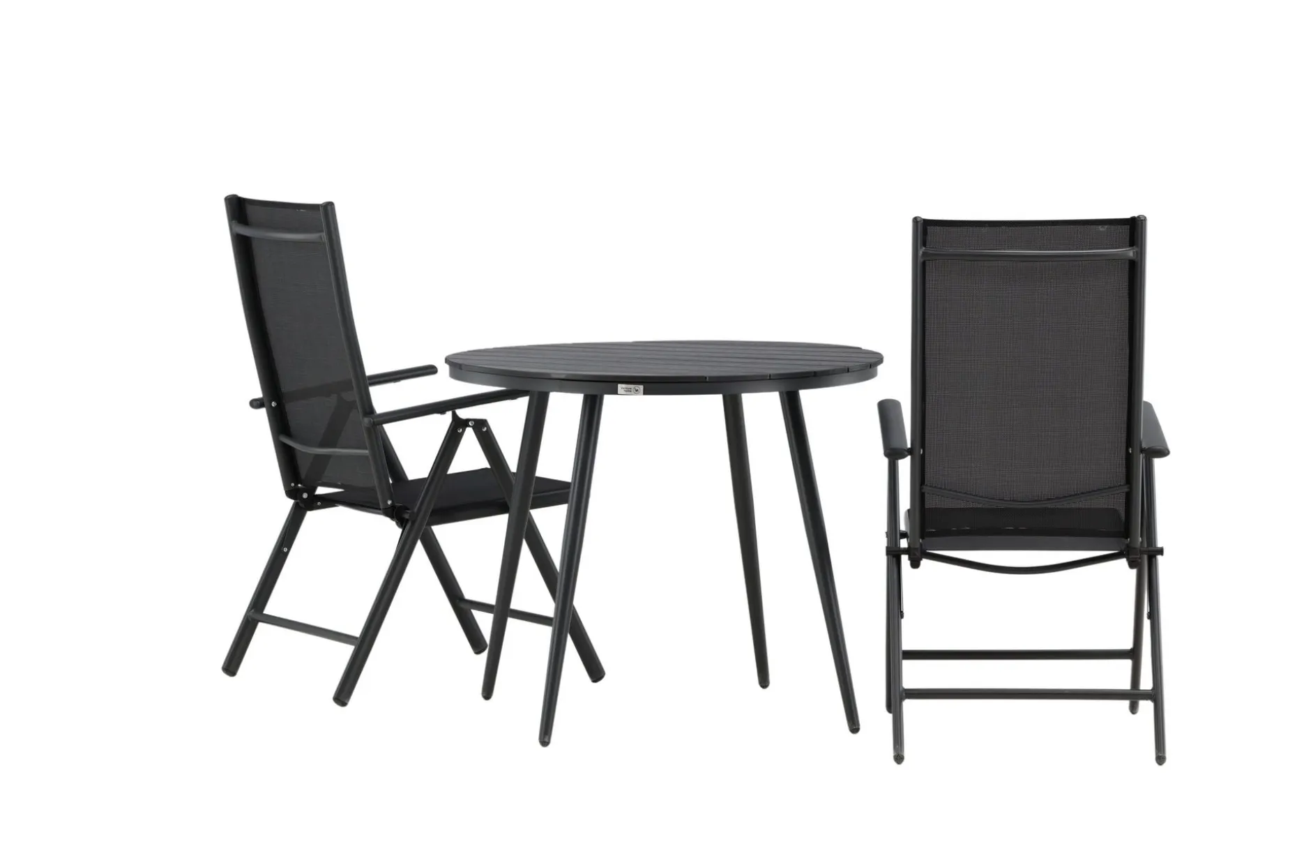 Break Cafésett Rundt Ø90 cm + 2 Break Posisjonsstol