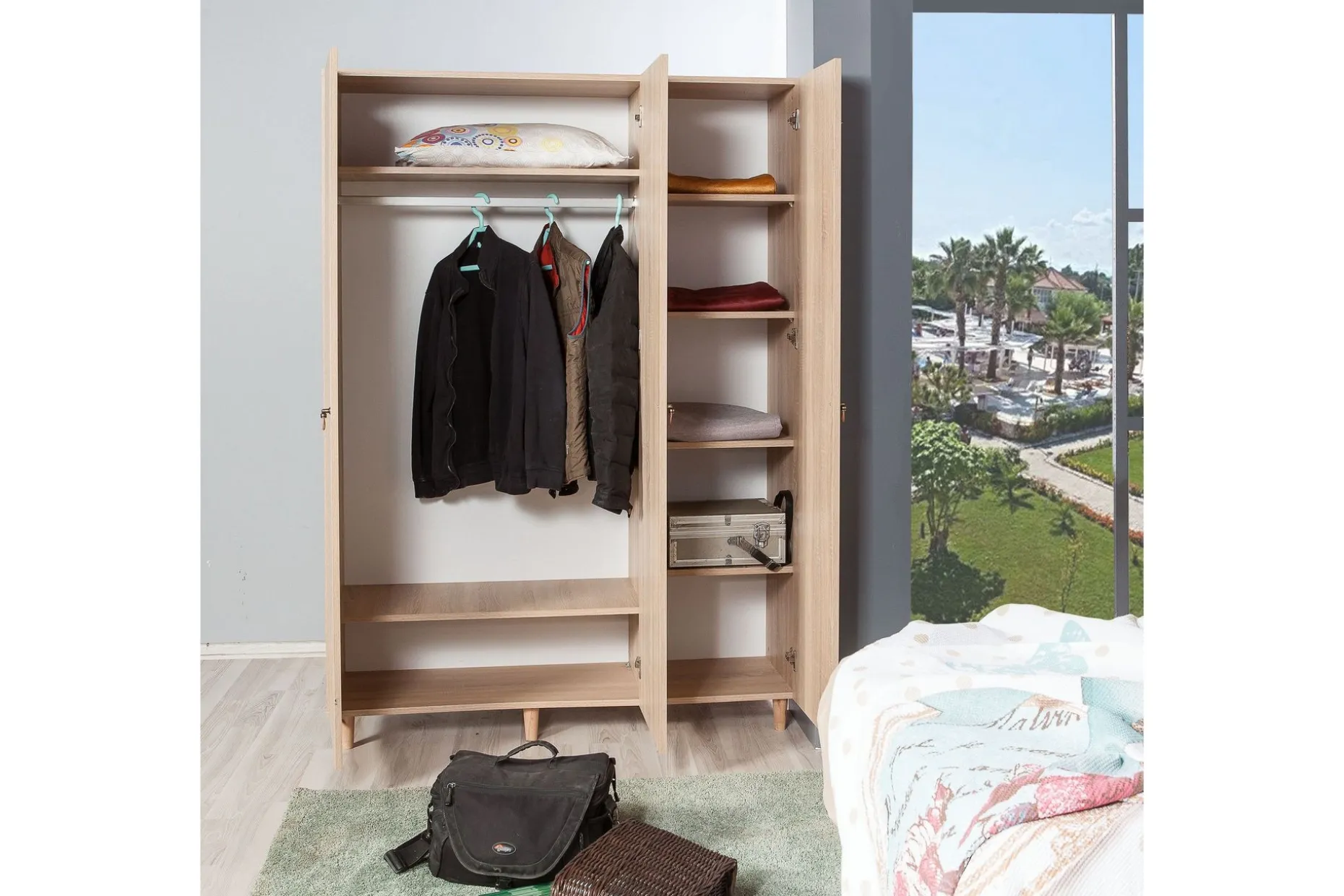 Brokind Garderobe 135 cm