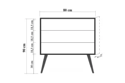 Brokind Kommode 90 cm