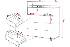 Buhan Kommode 90 cm
