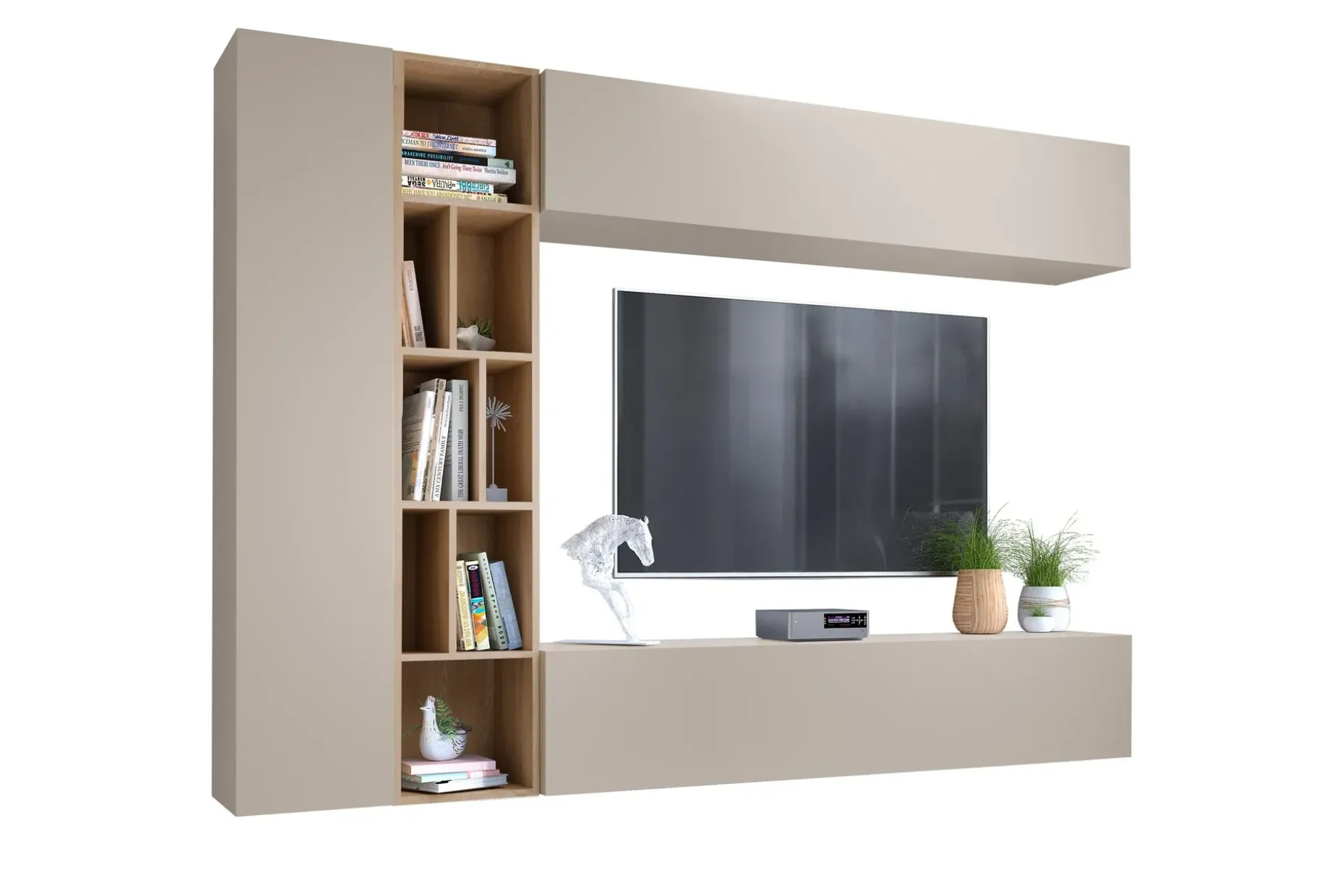 Bulet TV-møbelsett 224x33 cm