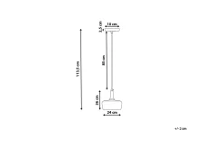 Burano Taklampe 24 cm