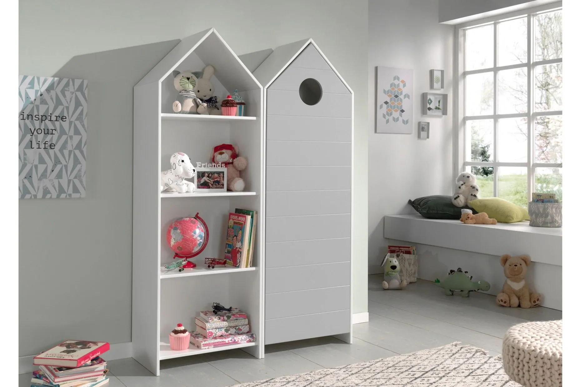 Bustorp Garderobe 2-pakning