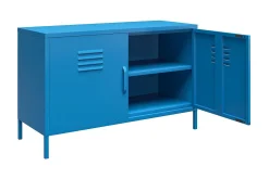 CacHe Skjenk 100x40 cm 2 Dører Blå