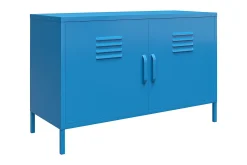 CacHe Skjenk 100x40 cm 2 Dører Blå