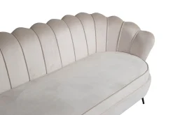 Calais 3-seter Sofa Fløyel