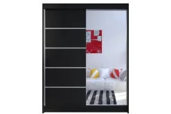 Camino Garderobe 58x150 cm LED-belysning