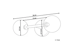Capramis Vegglampe G9