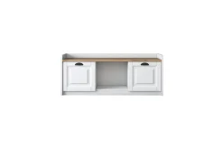 Caraway Skobenk 120x45 cm Hvit/Brun