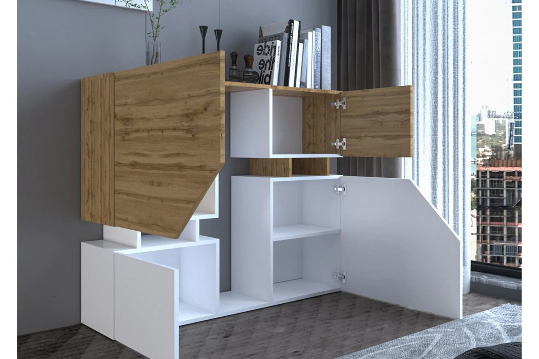 Carbost Highboard Anthracite