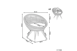Carman Utelenestol 2 st