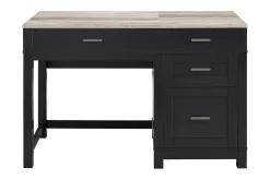 Carver Skrivebord 120 cm Svart