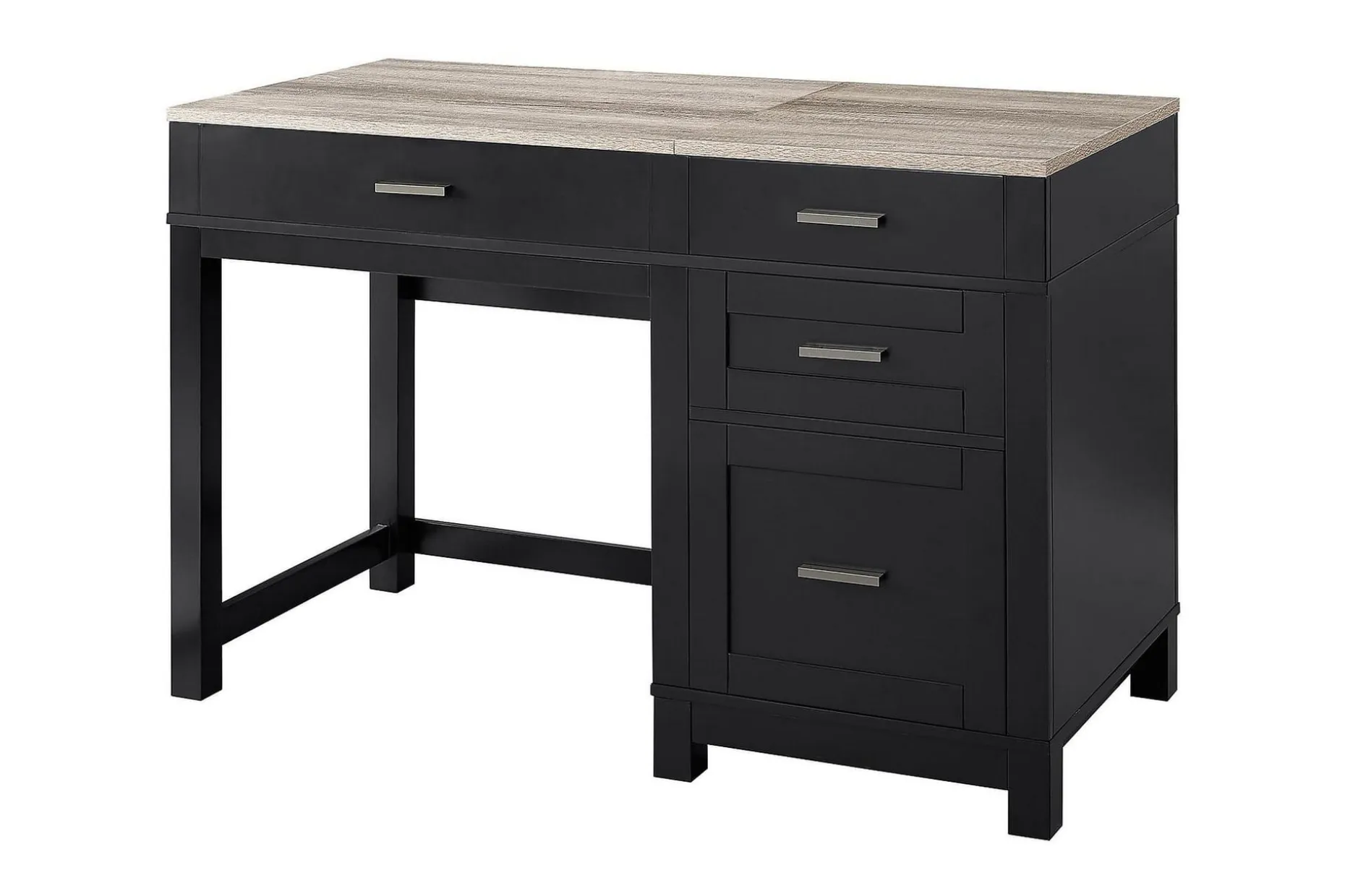 Carver Skrivebord 120 cm Svart
