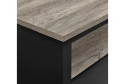 Carver Sofabord 90 cm Svart