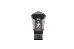 Cavado Vegglampe med rørelsesensor Antrasitt