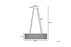 Cavone Taklampe 31 cm