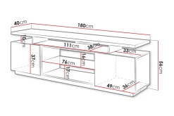 Ceasar TV-benk 180 cm
