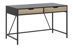 Cebolleros Skrivebord 120 cm med Oppbevaring 2 Skuffer