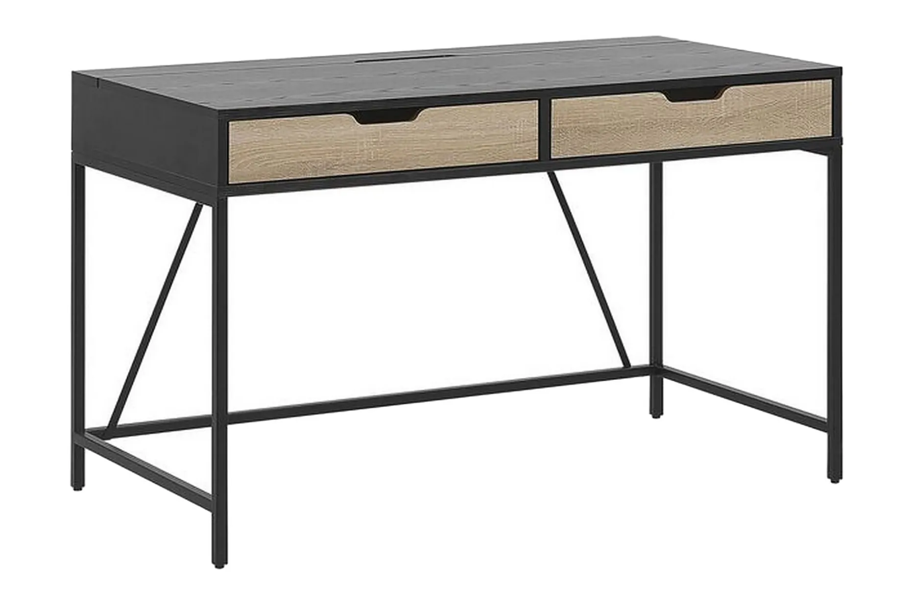 Cebolleros Skrivebord 120 cm med Oppbevaring 2 Skuffer