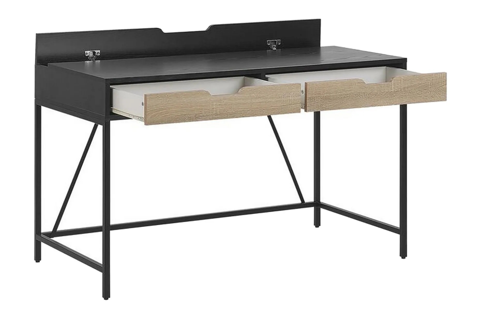 Cebolleros Skrivebord 120 cm med Oppbevaring 2 Skuffer