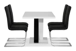 Cesi Spisegruppe 140 cm med 4 Cibus Stol
