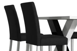 Cesi Spisegruppe 140 cm med 4 Viktor Stol