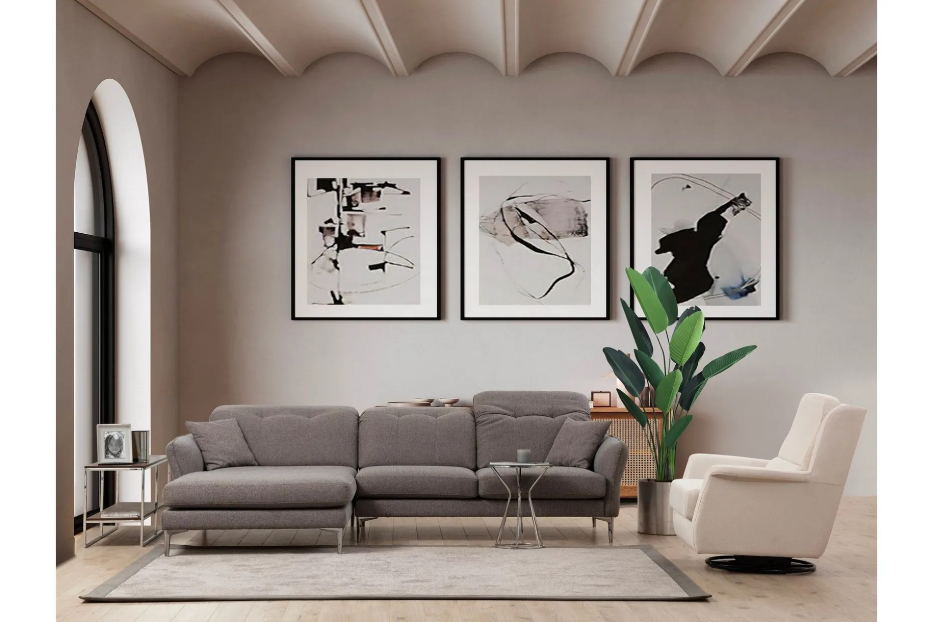 Chandara Sofa med Divan 5-seter