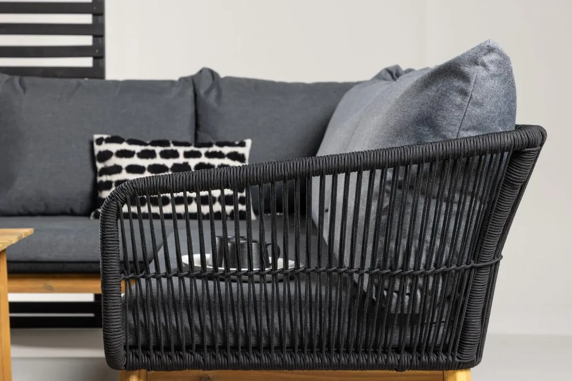 Chania hjørnesofagruppe 4-seter utendørs