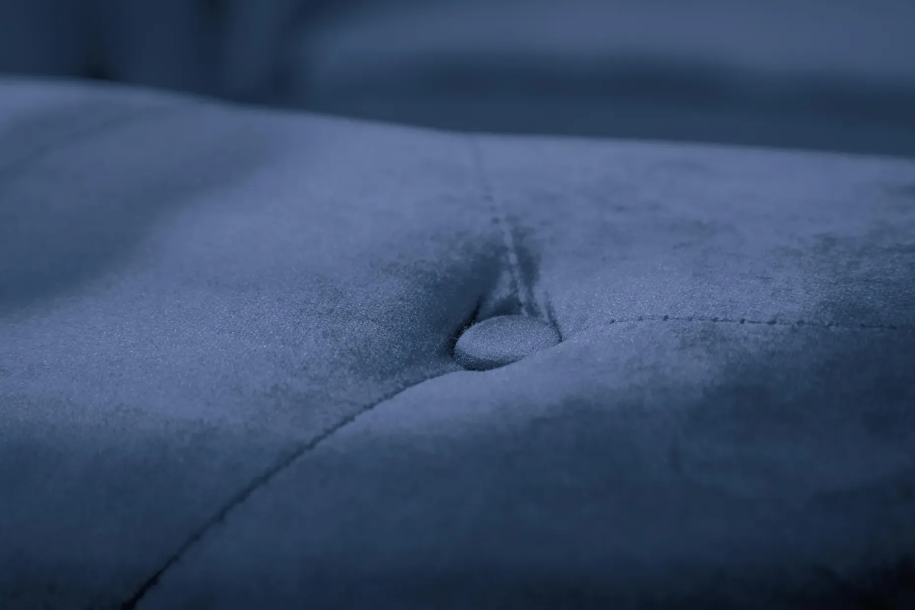 Chesterfield Lyx Stor behagelig dyp fløyelfotøyd – Fotøyd til stue