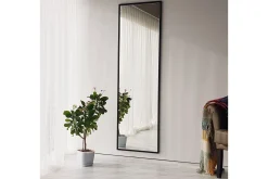 Cheval Mirror Svart