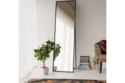 Cheval Mirror Svart
