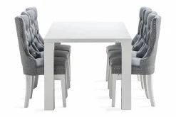 Cibus Spisegruppe 180 cm inkl. 6 Bergviken Stoler