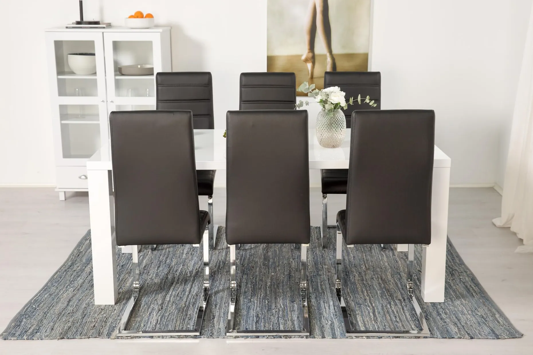 Cibus Spisegruppe med 6 Stoler