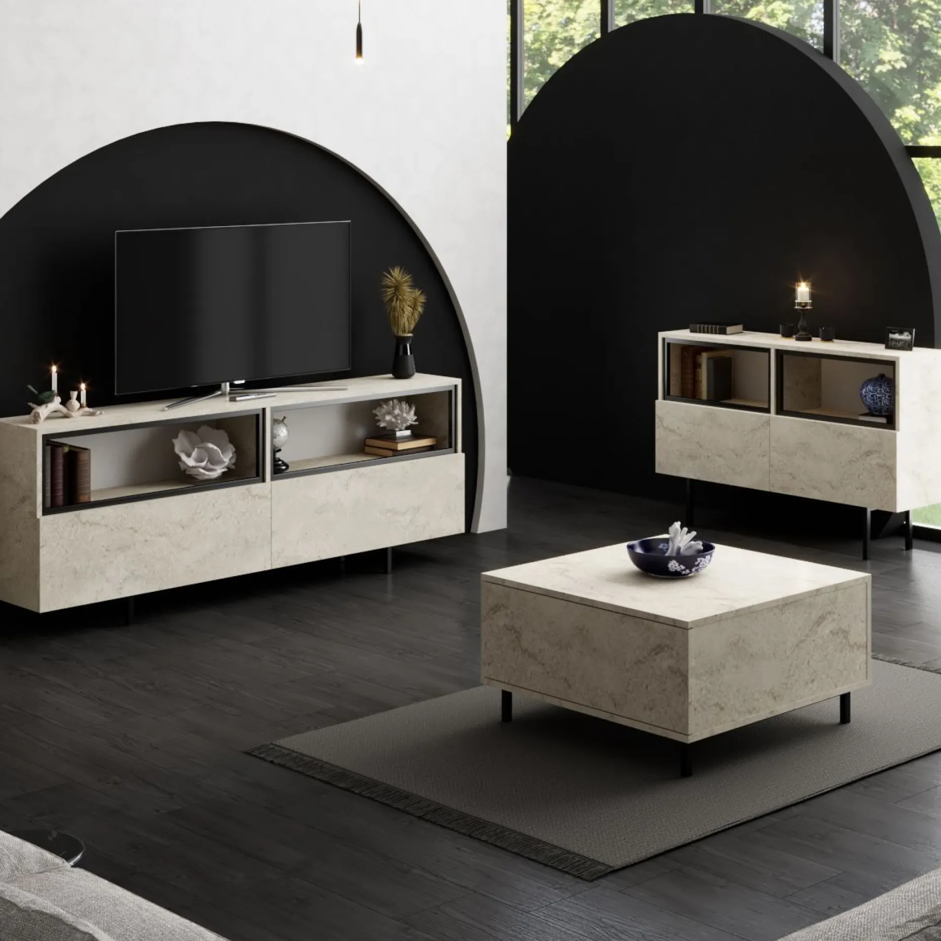 Cielieucel TV-benk 180 cm