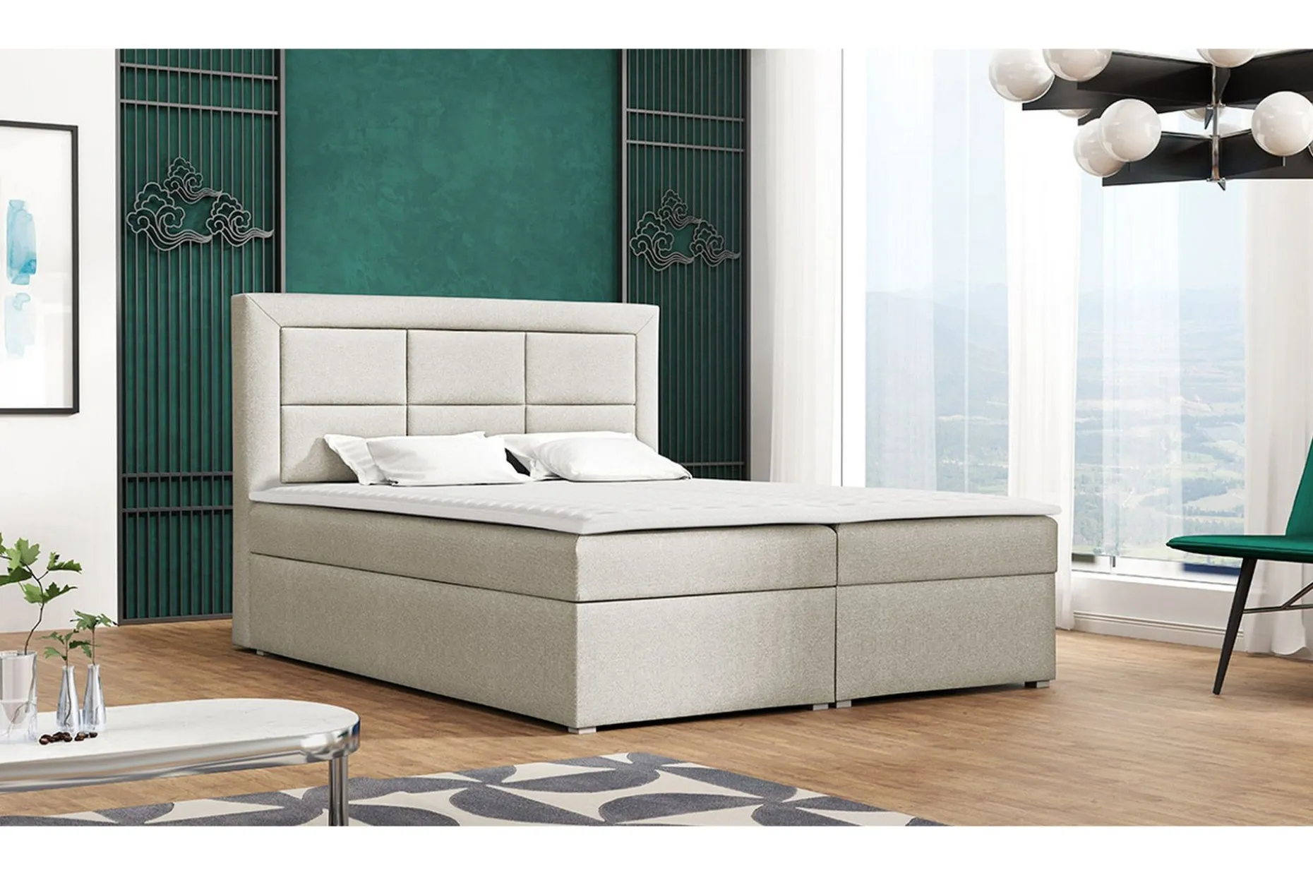 Clasic Box Kontinentalseng 140x215 cm