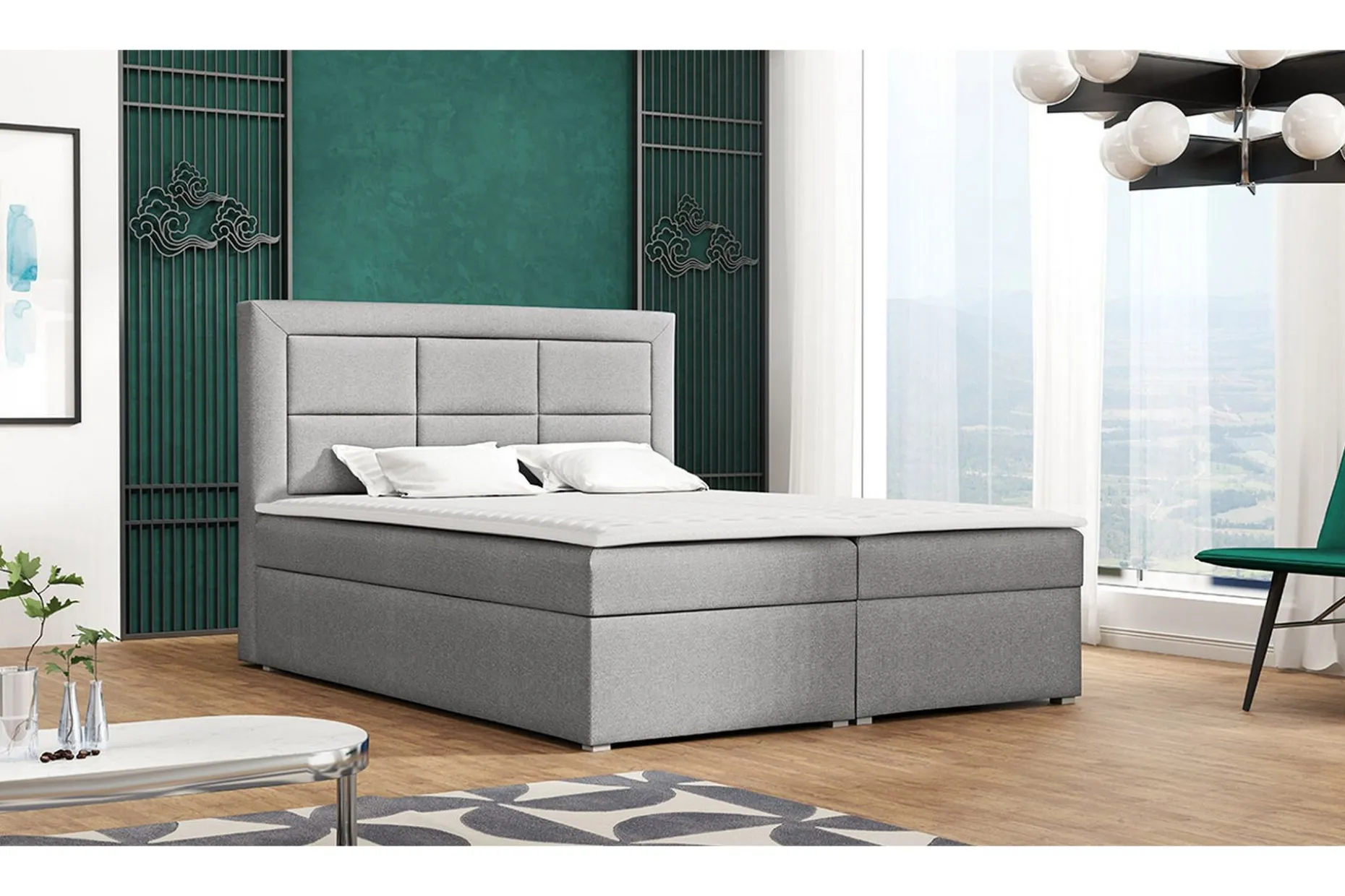 Clasic Box Kontinentalseng 180x215 cm