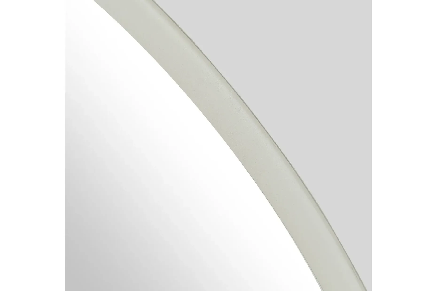 Clas Rundt Baderomsspeil med LED-belysning 100 cm