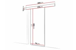 Clonmore Highboard Graphite