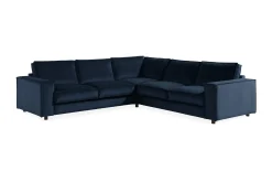 Cloudia Hjørnesofa Fløyel