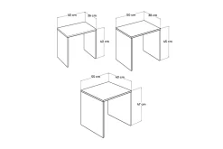 Coffee Table Hvit høyglans