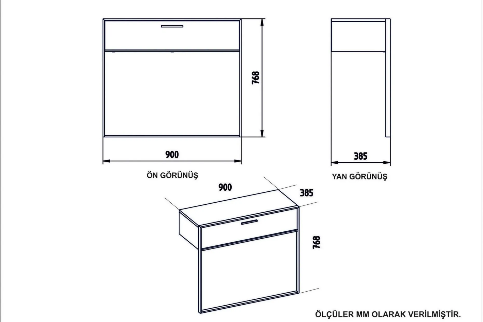 Cofield Sideboard 90 cm